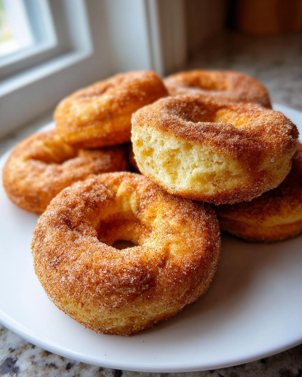 Irresistible 2-Ingredient Cinnamon Apple Cider Donuts 8 Apple Cider Donuts - detail 3