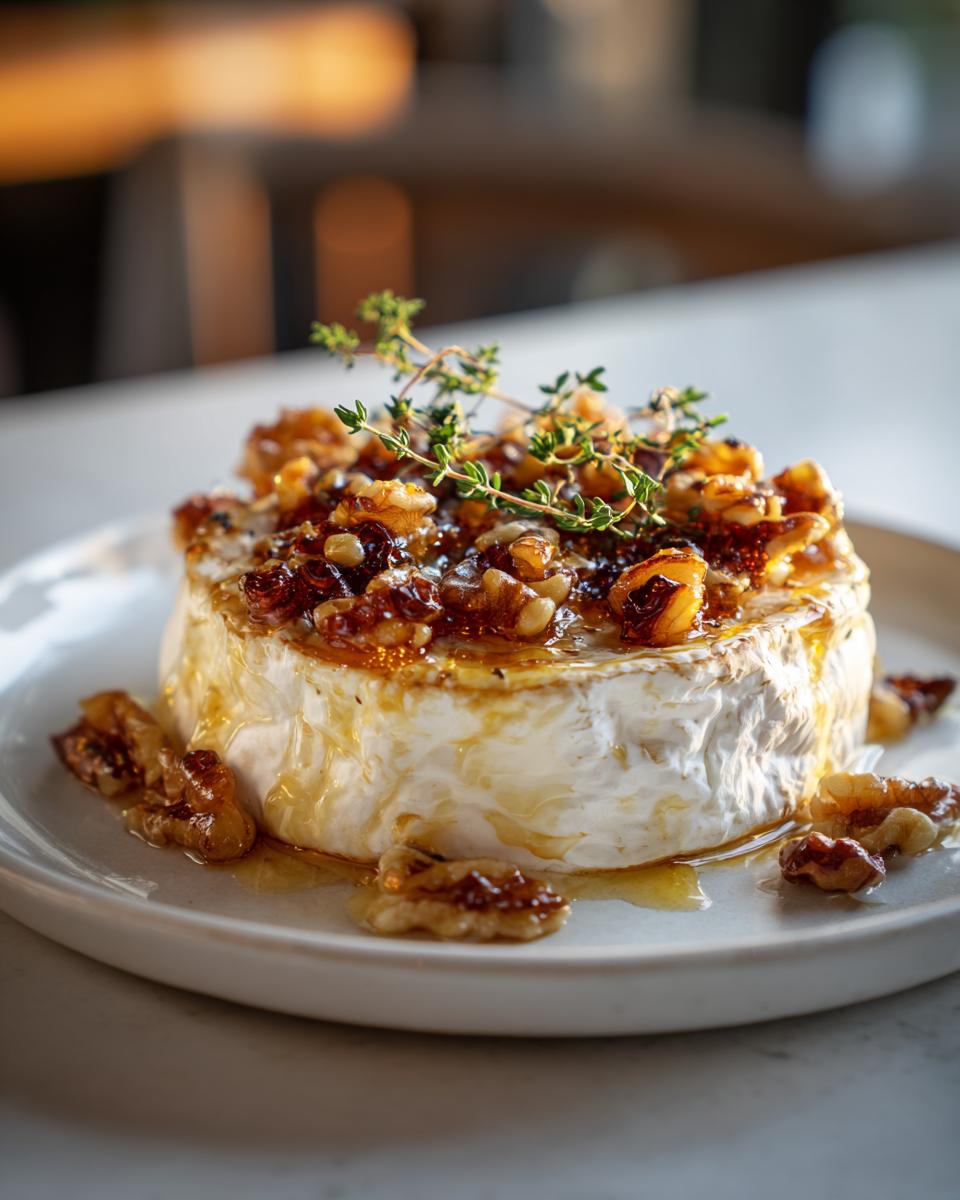 Baked Brie with Honeycomb - detail 4