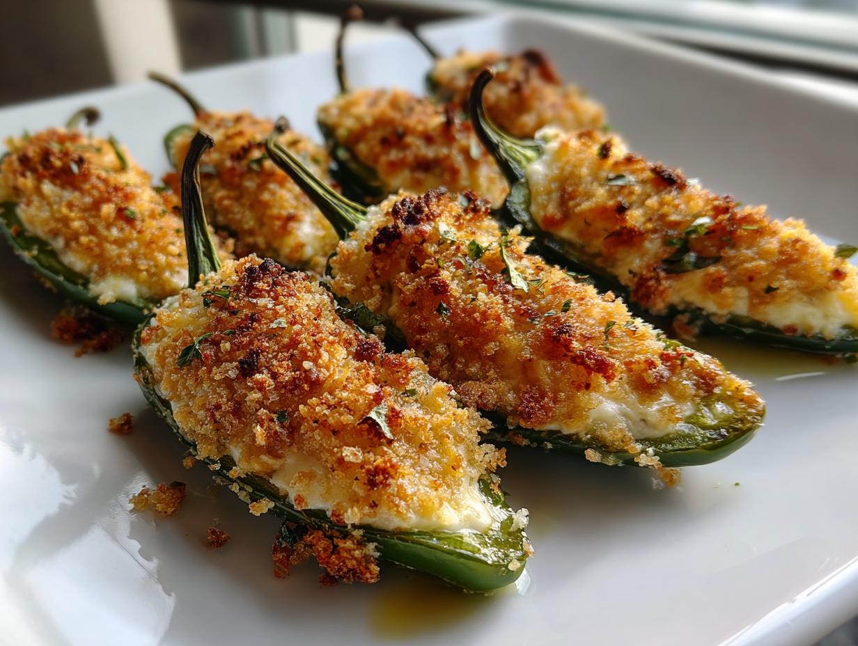 Baked Jalapeño Poppers