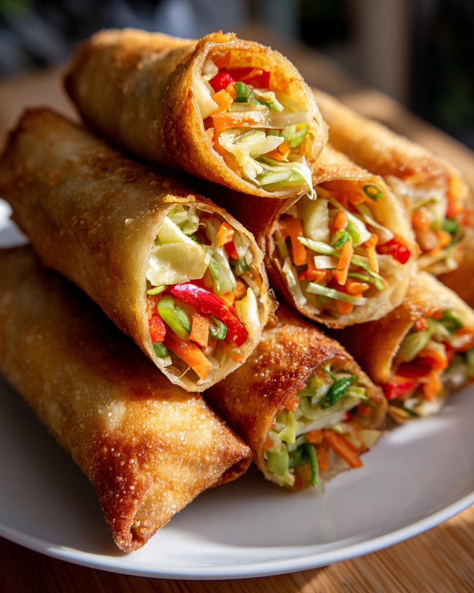 35-Minute Crispy Baked Vegetable Egg Rolls That Wow 6 Baked Vegetable Egg Rolls - detail 1