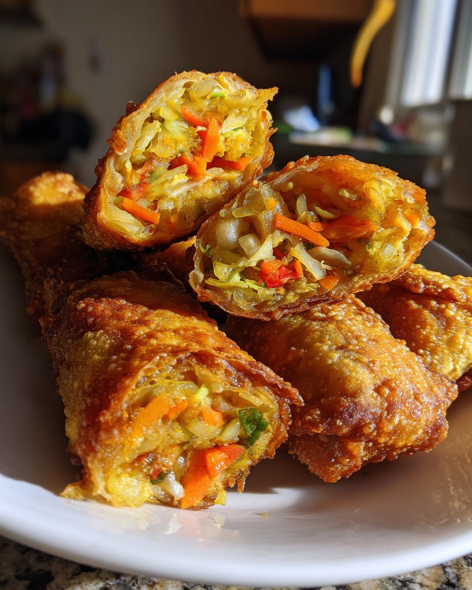 35-Minute Crispy Baked Vegetable Egg Rolls That Wow 8 Baked Vegetable Egg Rolls - detail 3