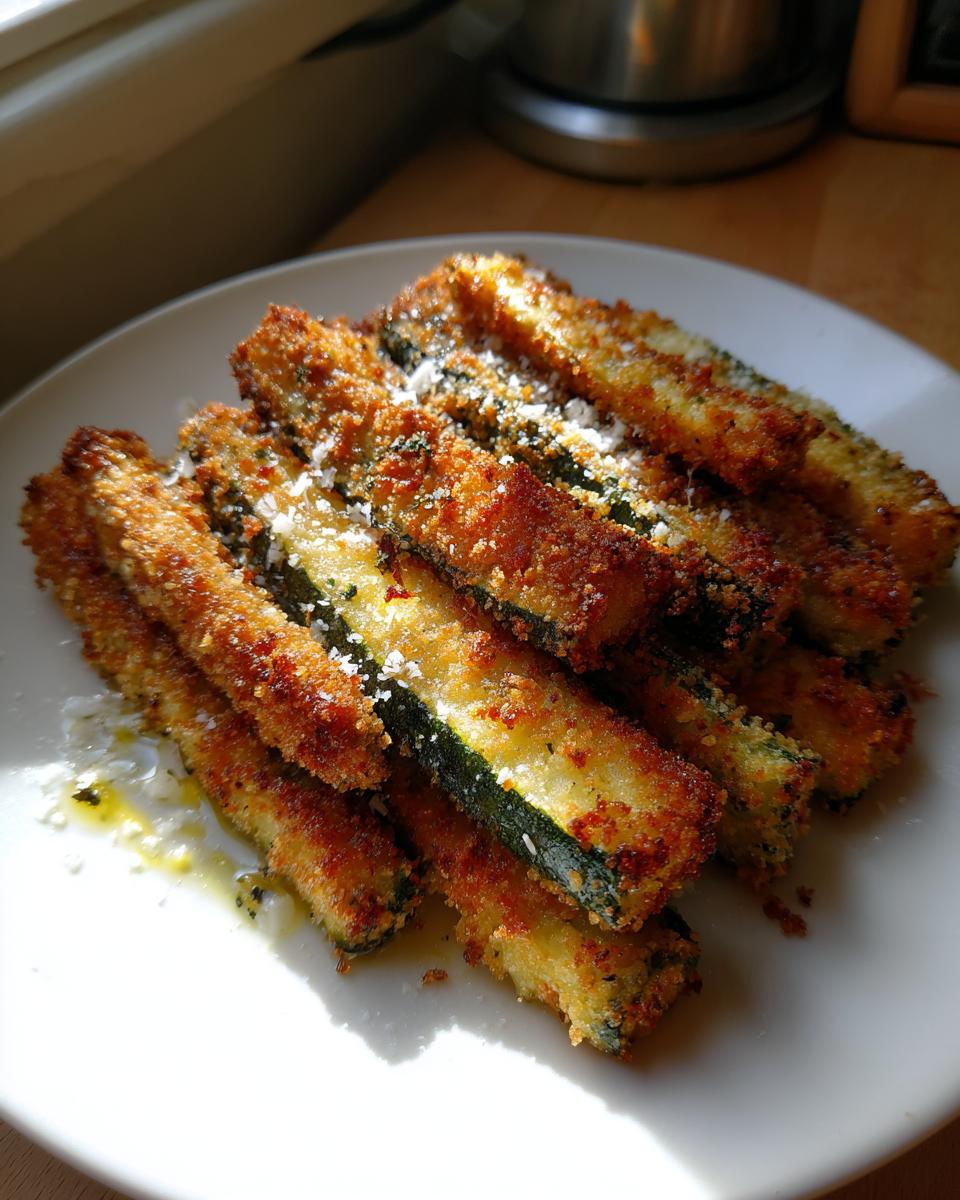 40-Minute Baked Zucchini Fries That Taste Fried! 5 Baked Zucchini Fries - detail 1