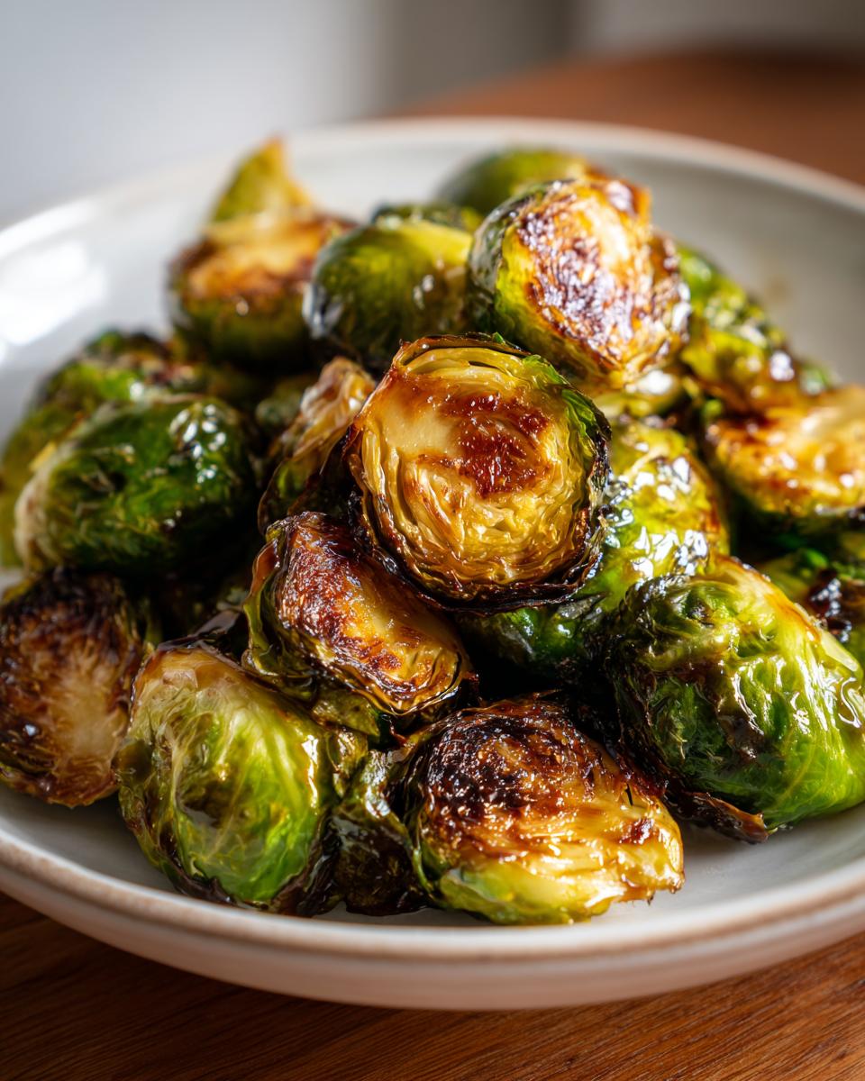 Irresistible Balsamic-Glazed Brussels Sprouts in 3 Steps 5 Balsamic-Glazed Brussels Sprouts - detail 1