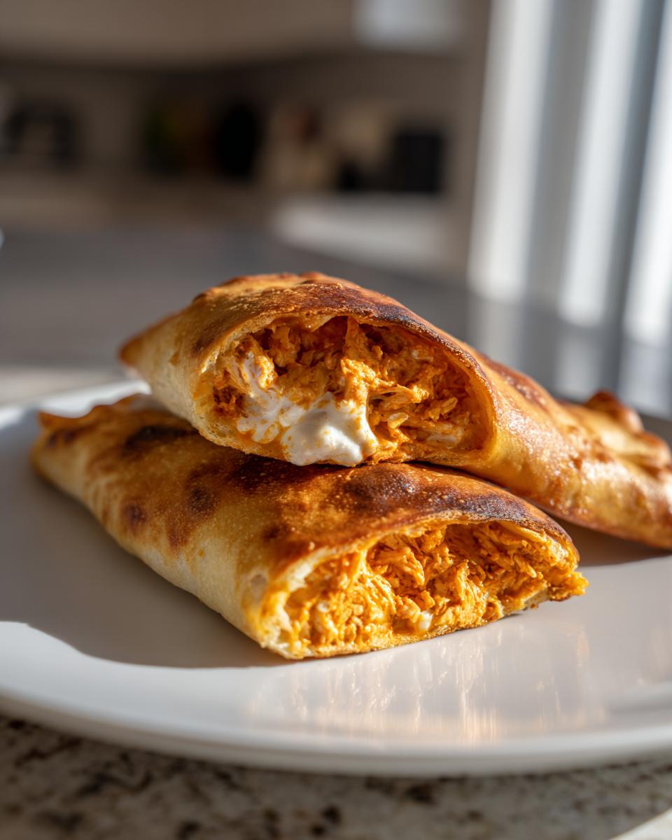 Buffalo Chicken Calzones - detail 1