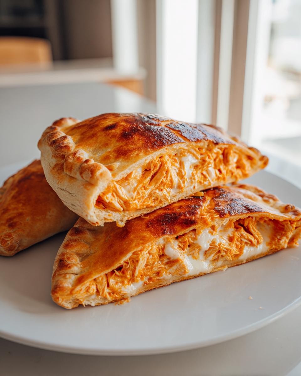 Buffalo Chicken Calzones - detail 2