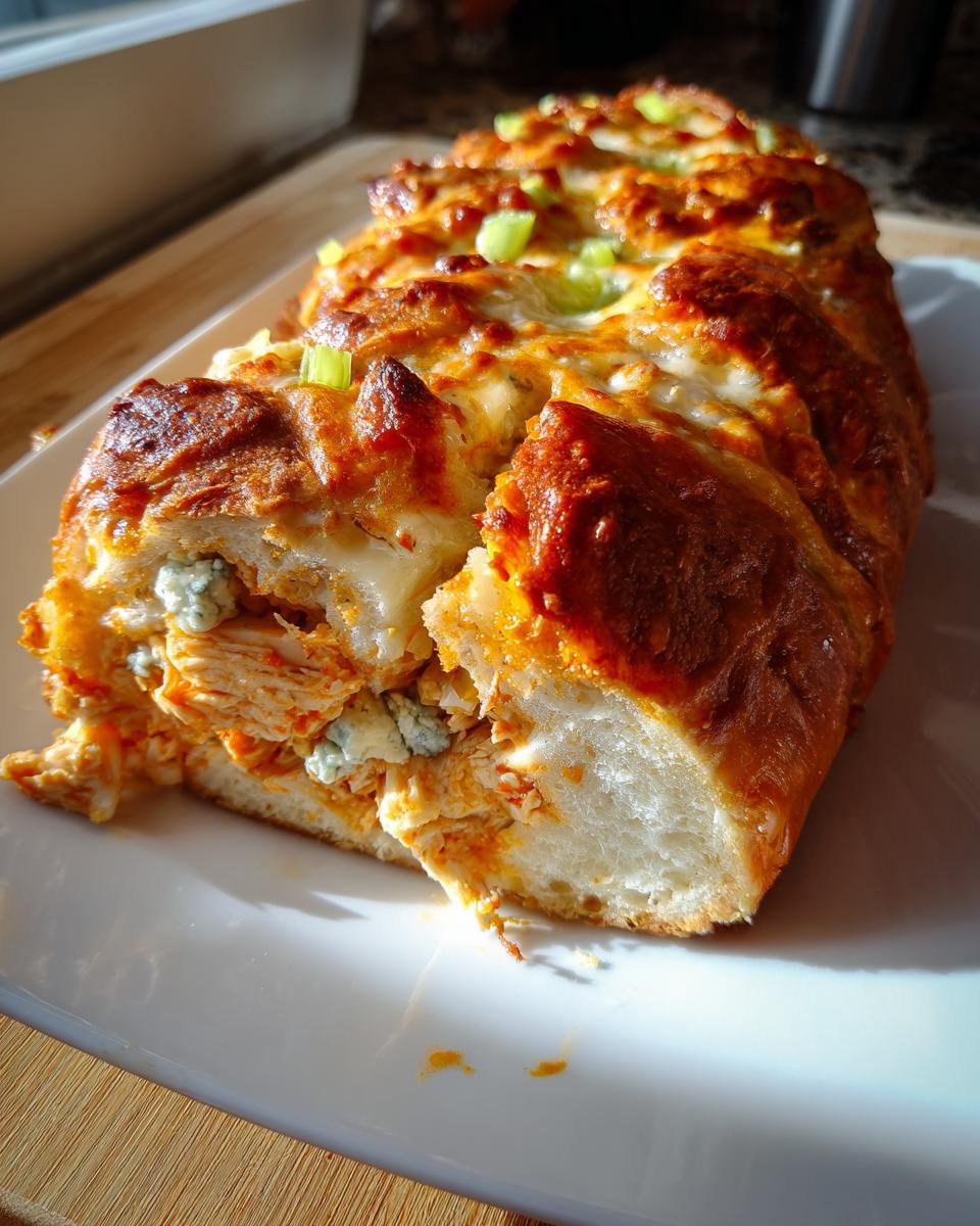 Spicy Buffalo Chicken Stromboli Ready in 40 Minutes Flat 7 Buffalo Chicken Stromboli - detail 2