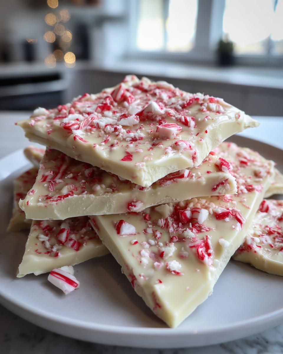 Magical Candy Cane Bark in Just 3 Ingredients! 6 Candy Cane Bark - detail 1