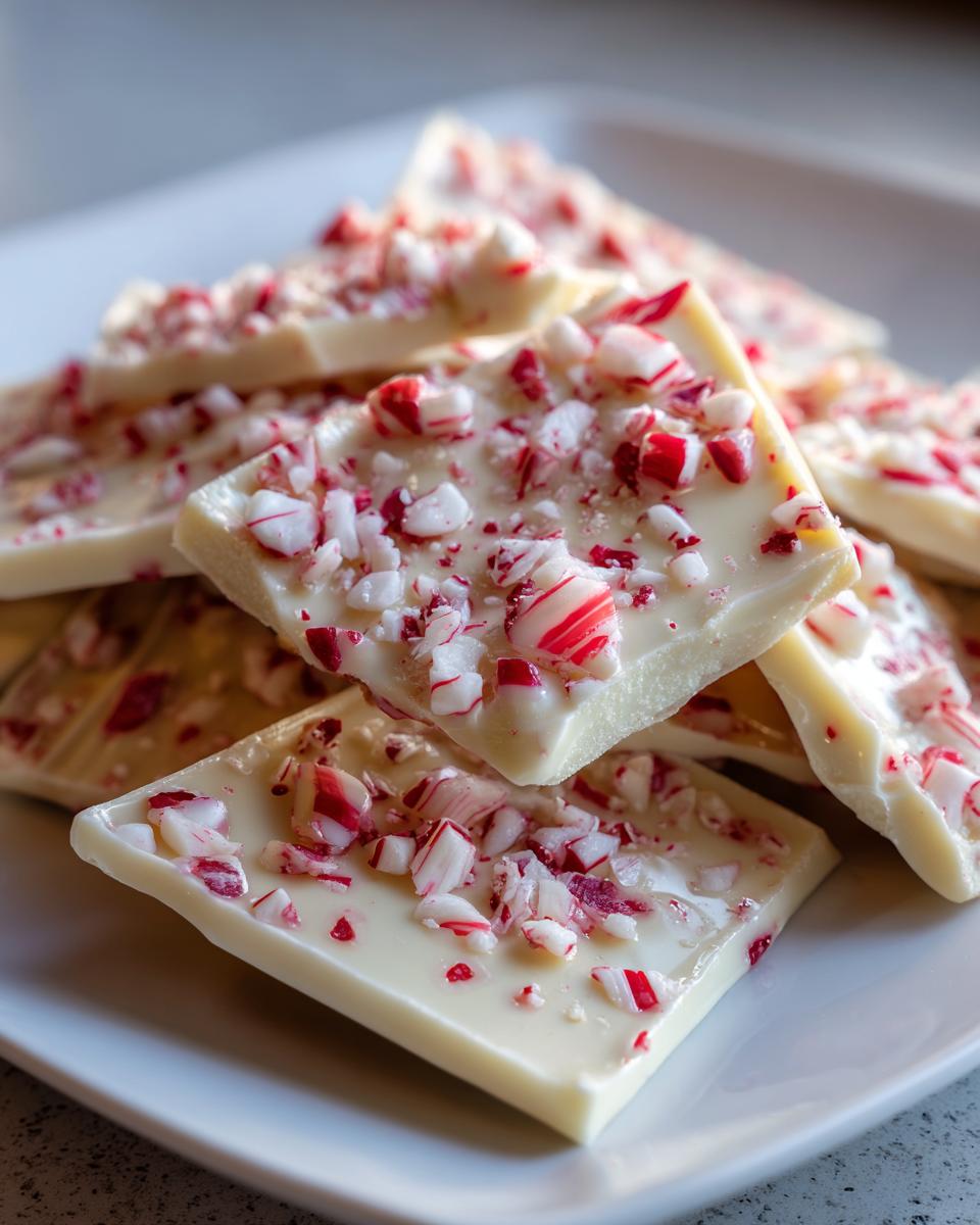Magical Candy Cane Bark in Just 3 Ingredients! 7 Candy Cane Bark - detail 2