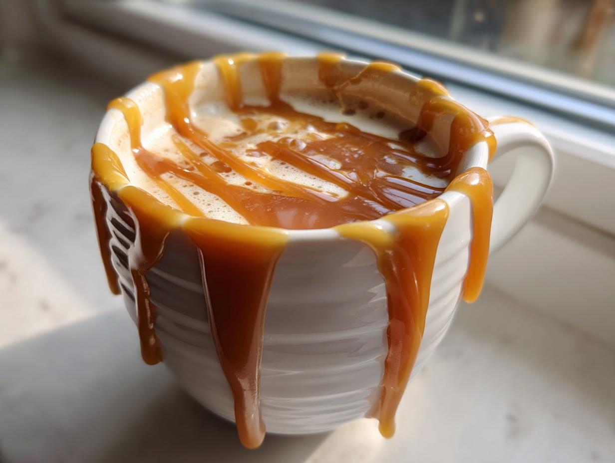 Caramel Sauce for Hot Drinks