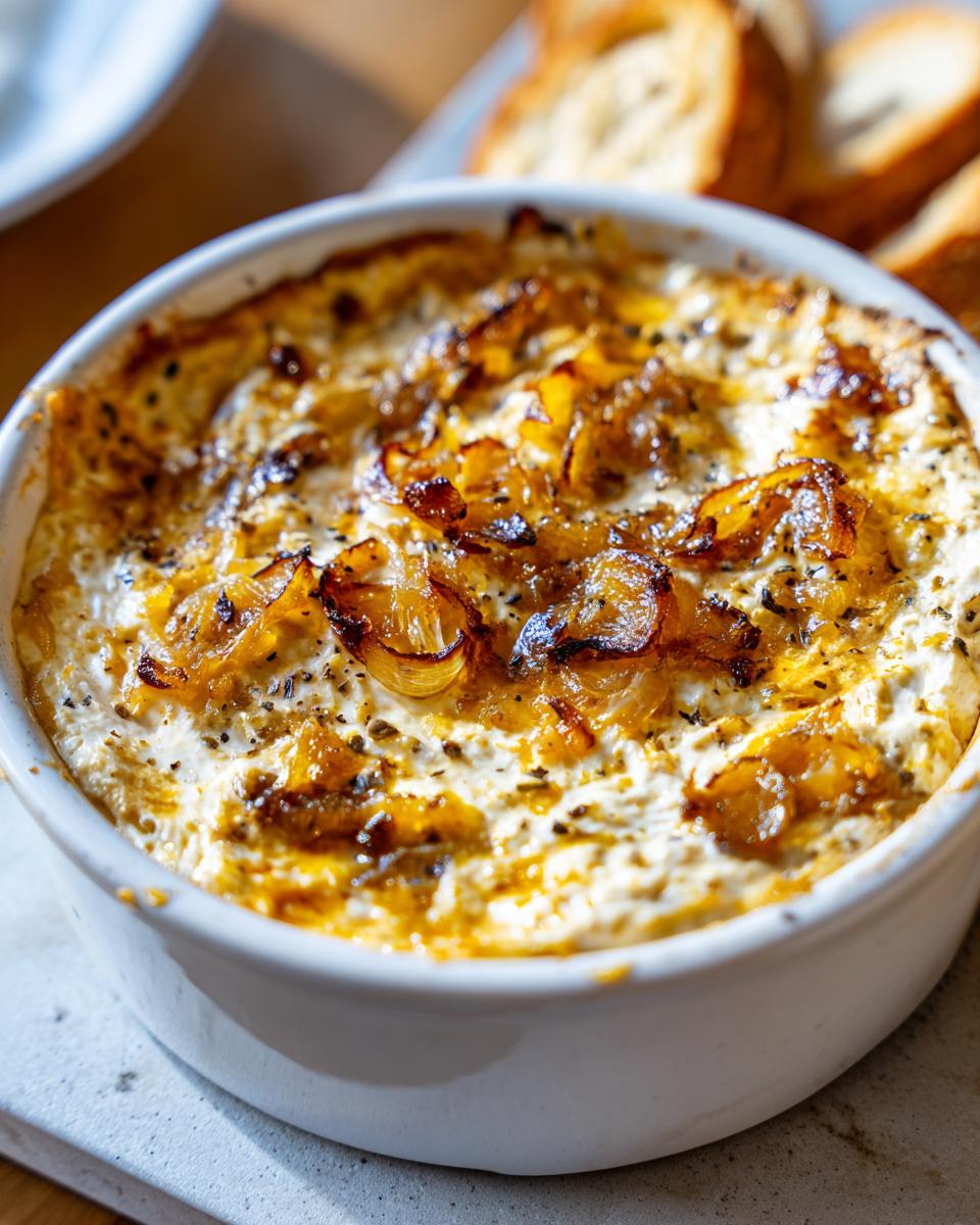 Irresistible Caramelized Onion Dip Recipe in Just 3 Steps 6 Caramelized Onion Dip - detail 2