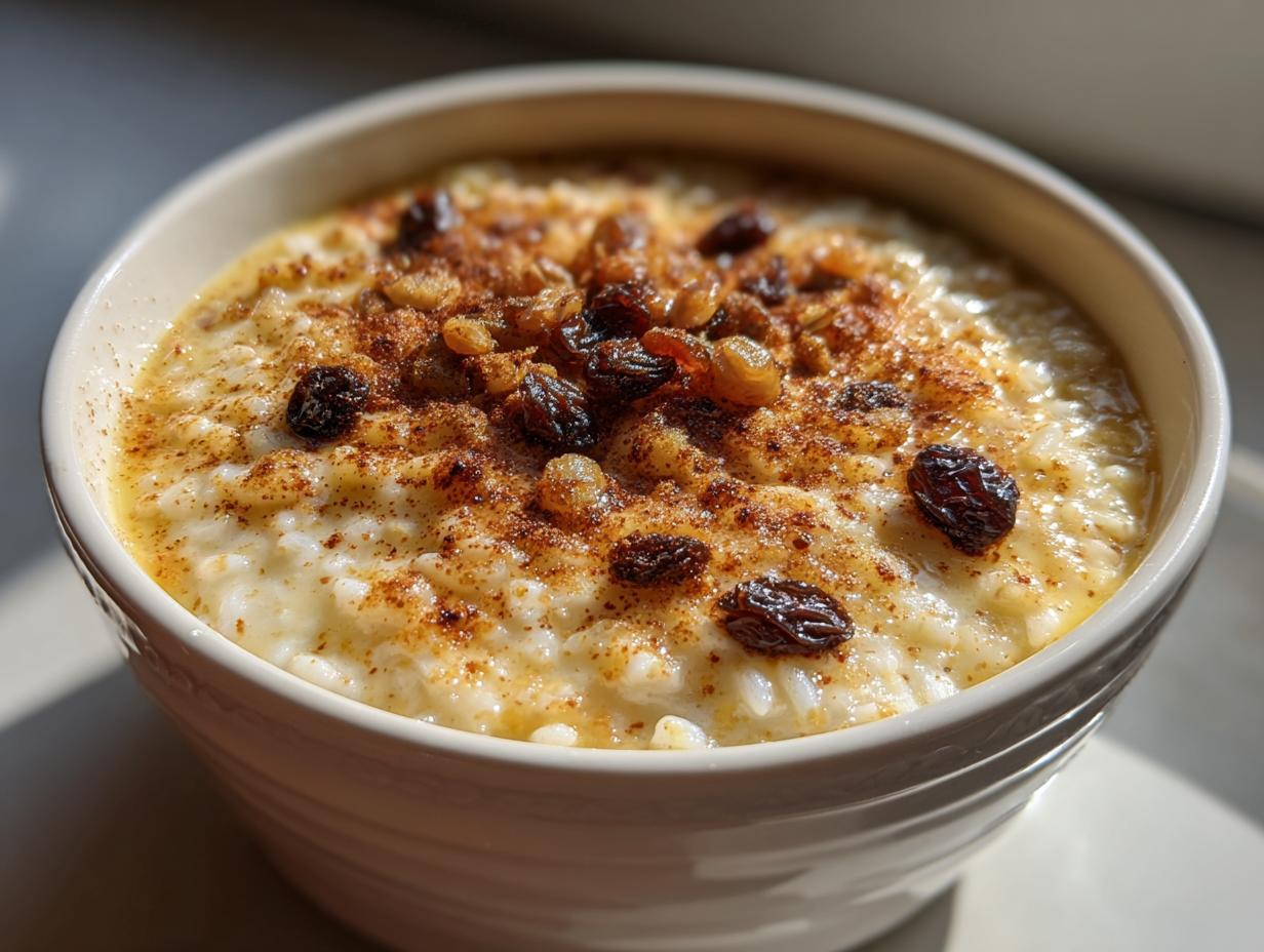Chai Rice Pudding