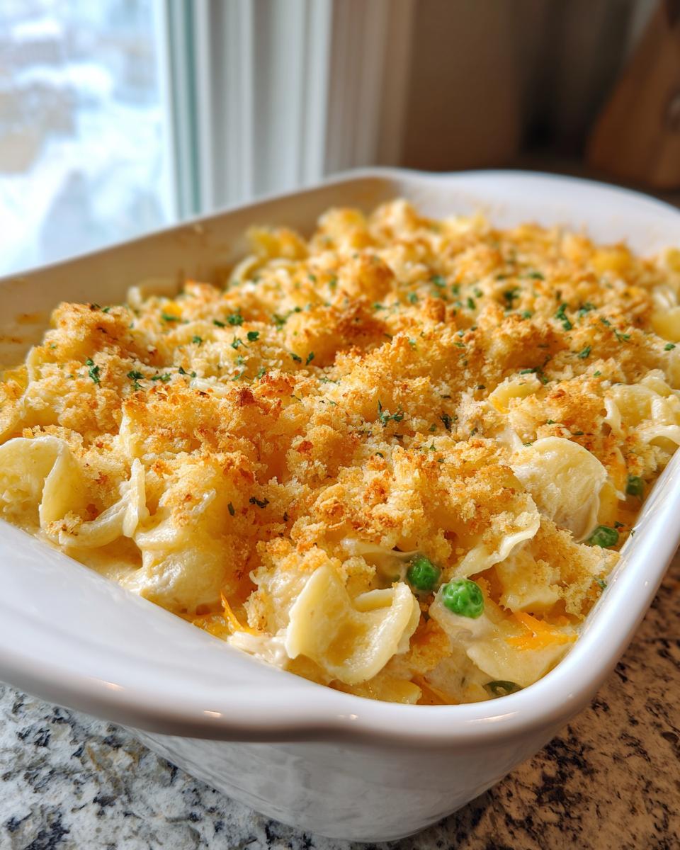 Cheesy Tuna Noodle Casserole - detail 2