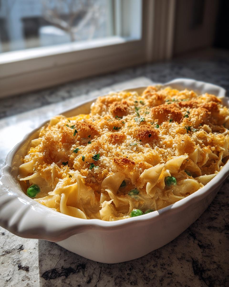 Cheesy Tuna Noodle Casserole - detail 3
