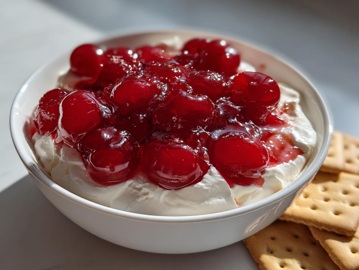Cherry Cheesecake Dip