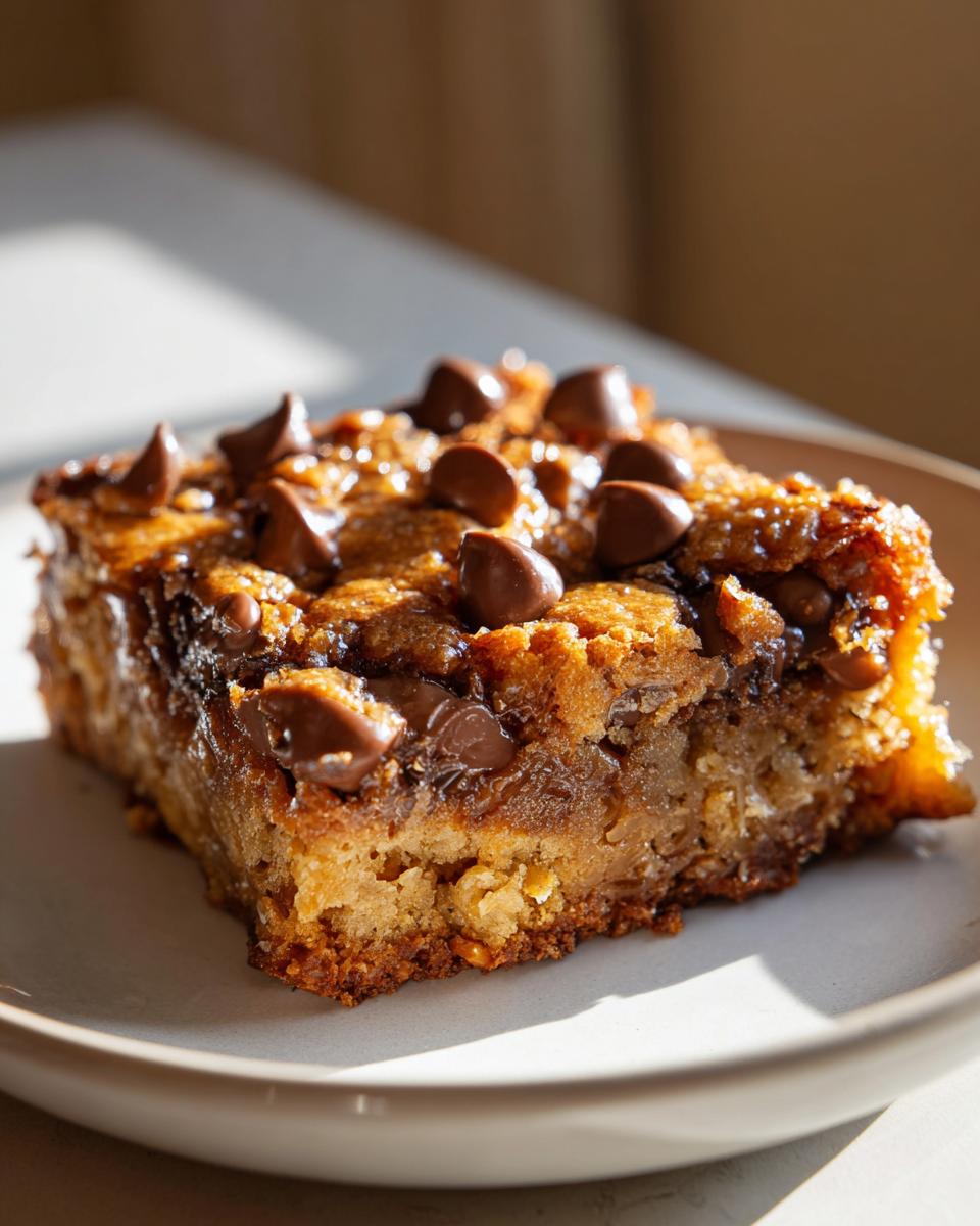 Irresistible 20-Minute Chocolate Chip Pretzel Bars Recipe 8 Chocolate Chip Pretzel Bars - detail 3