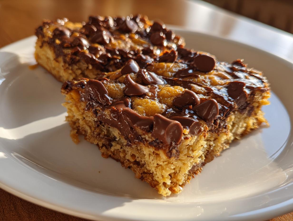 Chocolate Chip Pretzel Bars