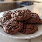 Chocolate Mint Chip Cookies