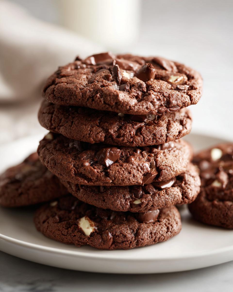 Chocolate Mint Chip Cookies - detail 3