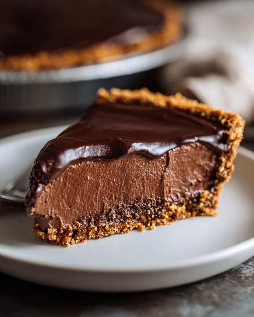 Chocolate Silk Pie - detail 4