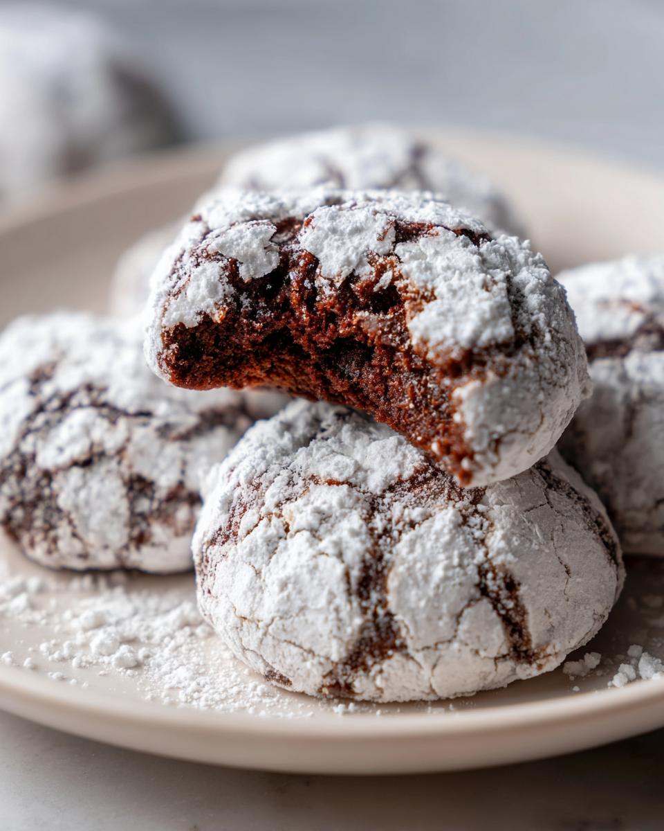 Irresistible Chocolate Snowball Cookies in Just 30 Minutes 6 Chocolate Snowball Cookies - detail 2