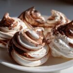 Magical Chocolate Swirl Meringues in Just 4 Ingredients! 10 Chocolate Swirl Meringues
