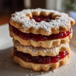 Christmas Linzer Cookies