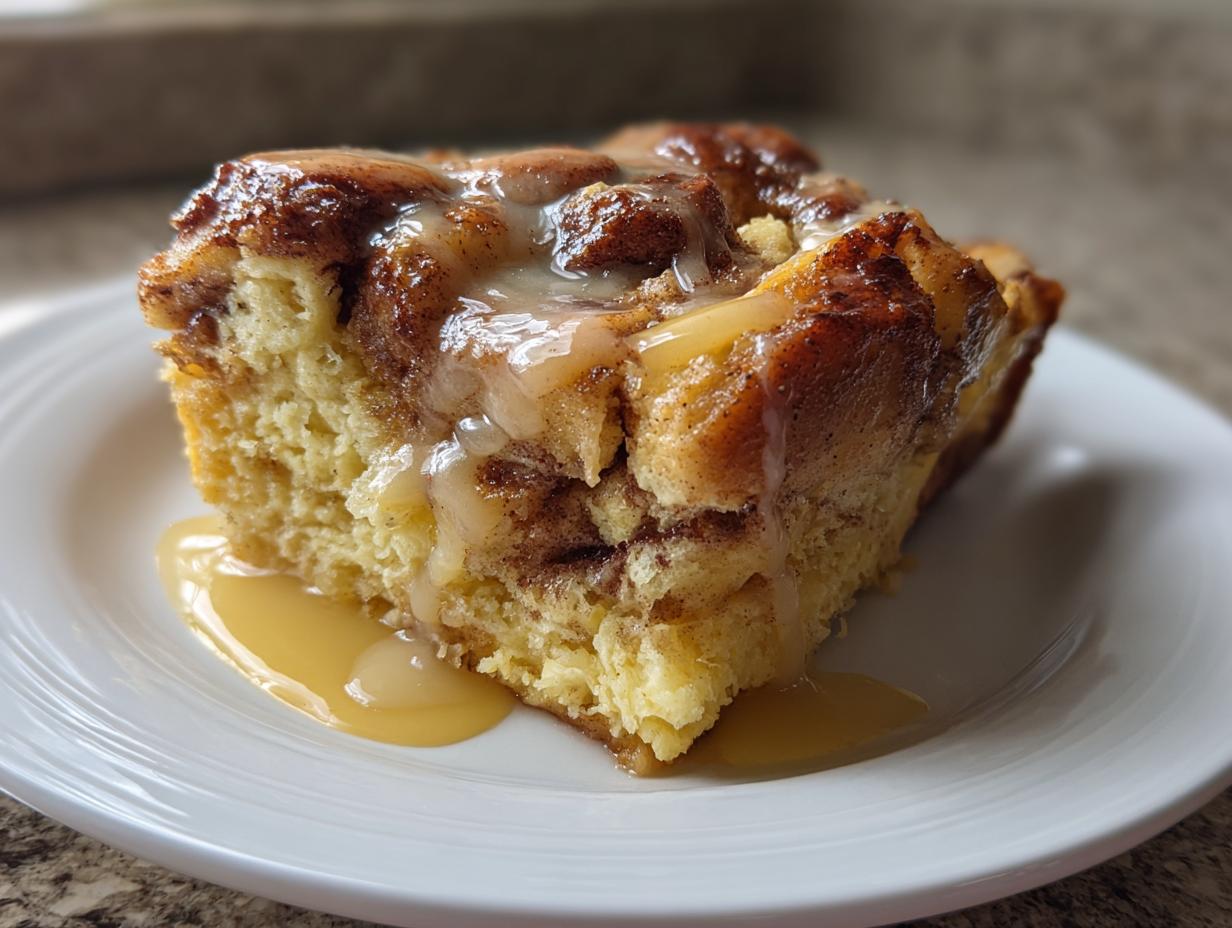 Cinnamon Roll Bread Pudding