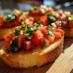 Classic Bruschetta on Toast