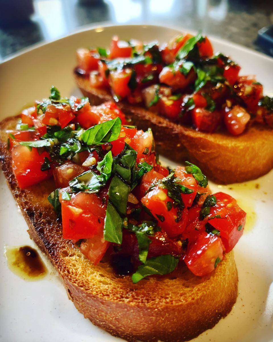 Classic Bruschetta on Toast - detail 2