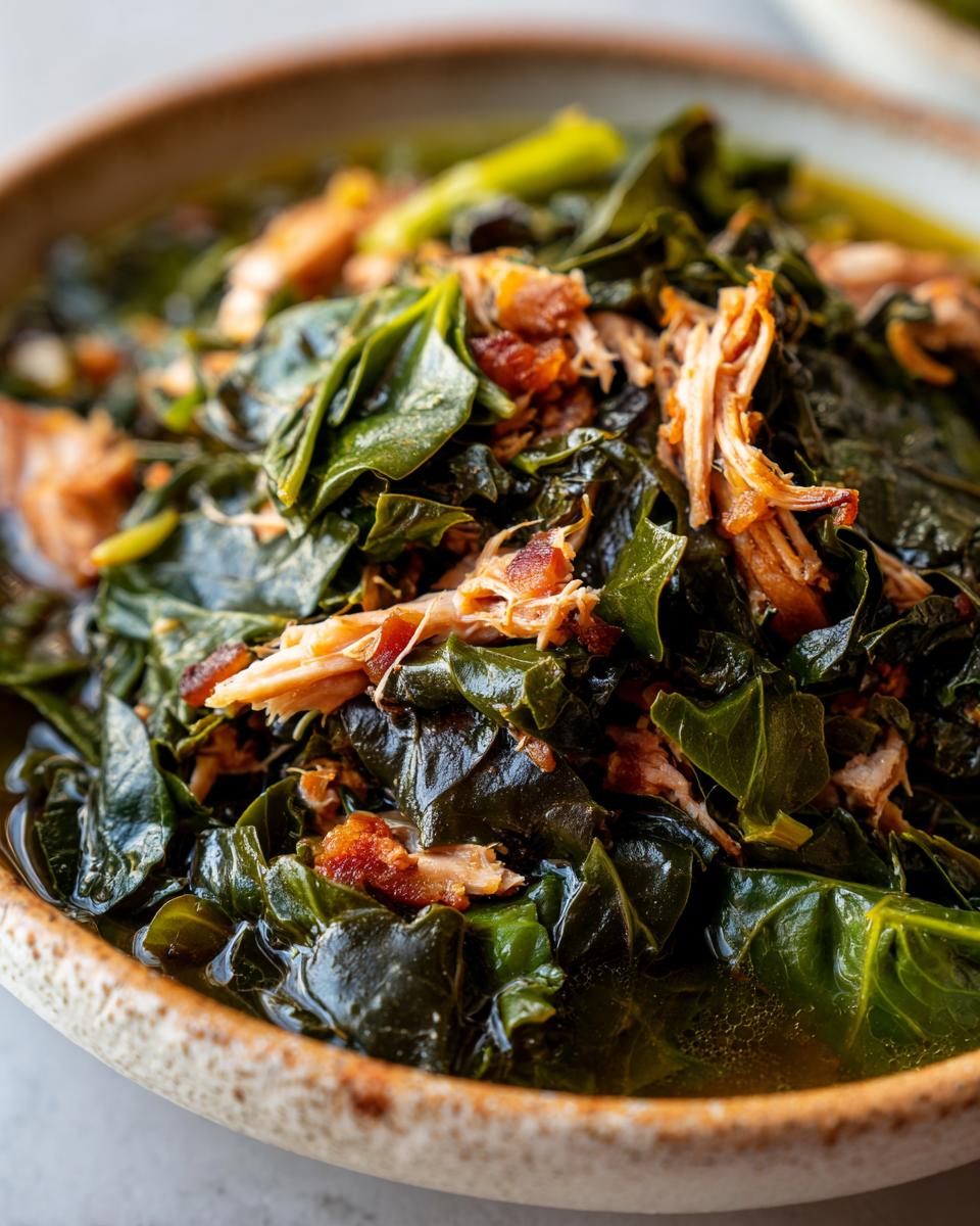 Hearty Collard Greens with Smoked Turkey in Just 45 Minutes 6 Collard Greens with Smoked Turkey - detail 1