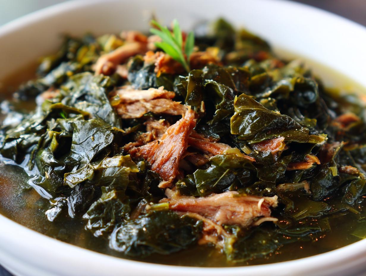 Collard Greens with Smoked Turkey