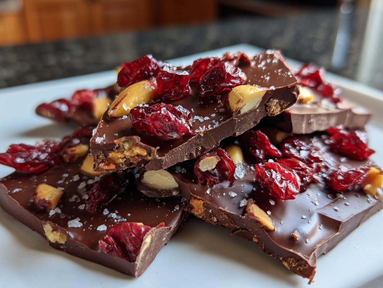 Cranberry Almond Bark