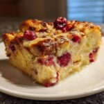 Cranberry Bread Pudding
