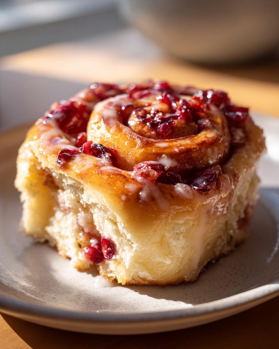 Cranberry Cinnamon Rolls - detail 1
