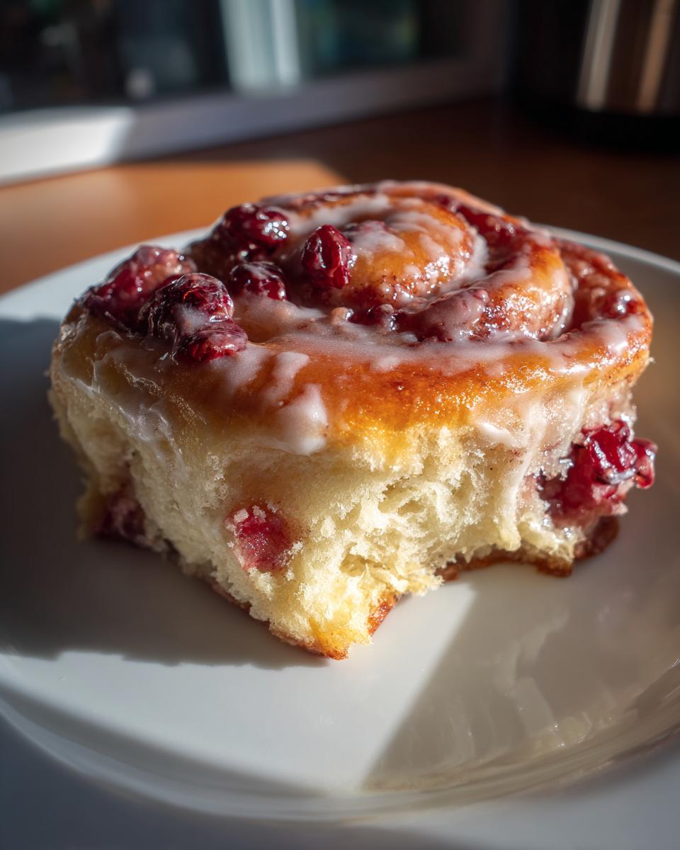 Cranberry Cinnamon Rolls - detail 3