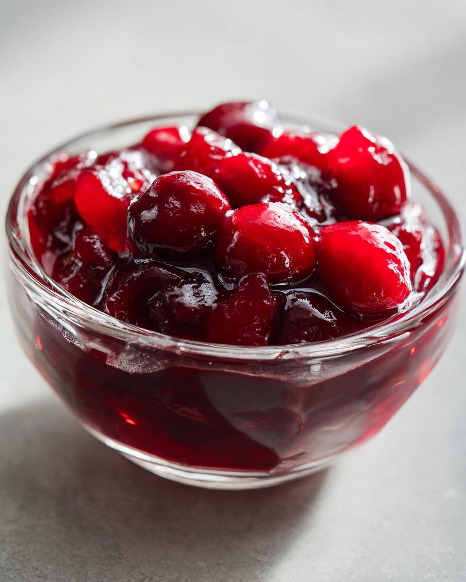 Cranberry Compote - detail 3