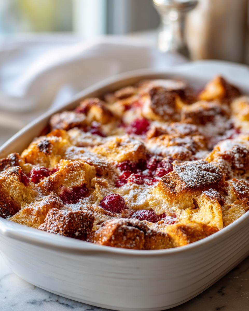 Cranberry Croissant Bake - detail 4