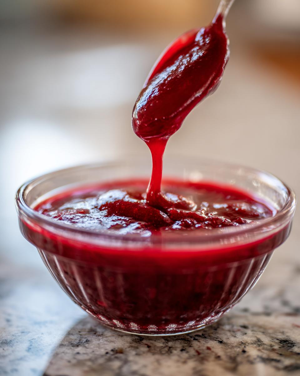 Cranberry Dressing for Salads - detail 1