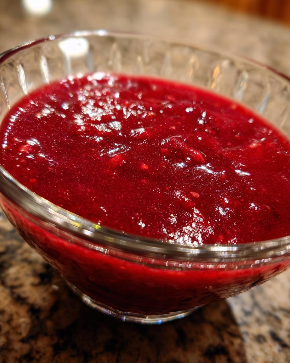 Cranberry Dressing for Salads - detail 2