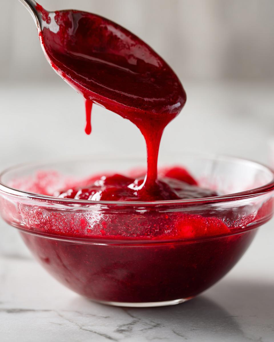 Cranberry Dressing for Salads - detail 3