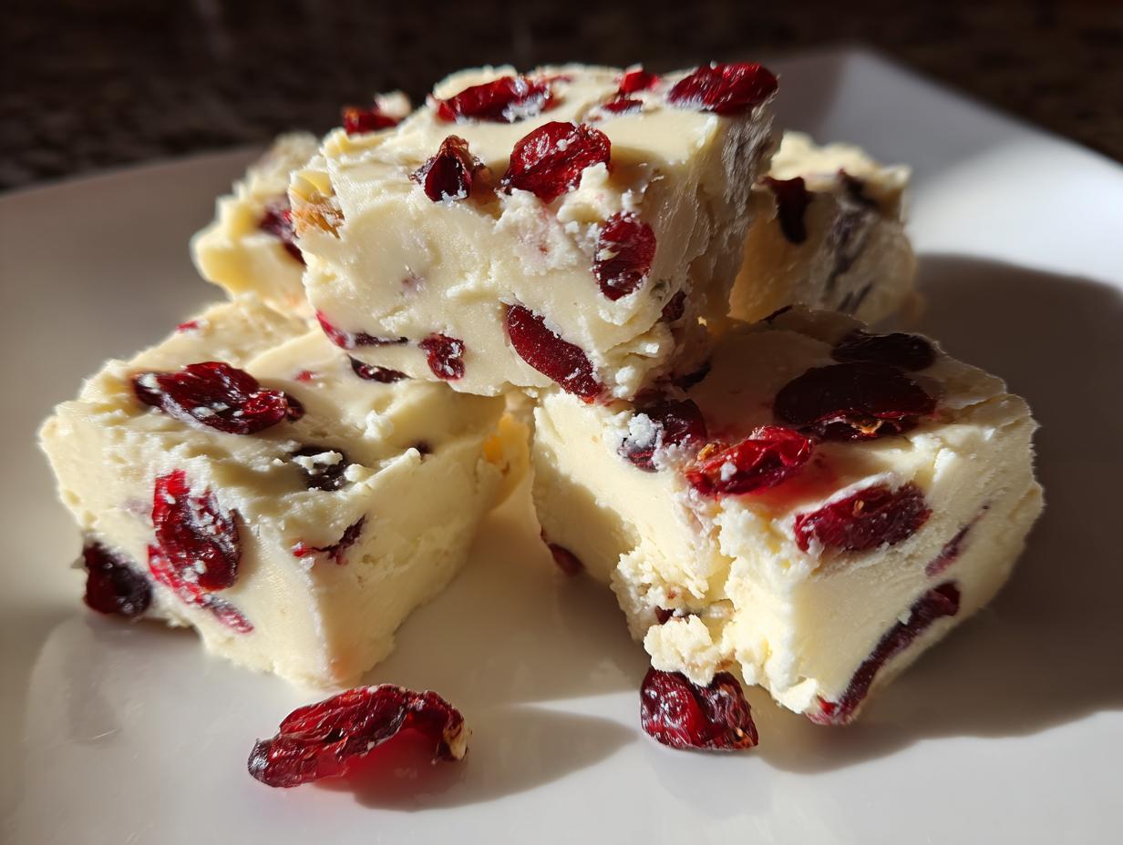 Cranberry Fudge