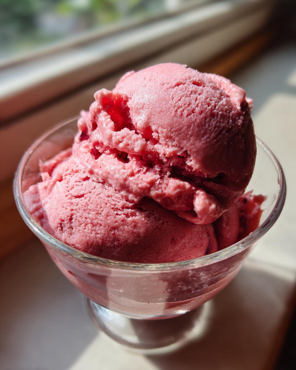 Creamy 2-Ingredient Cranberry Gelato That Will Amaze You 7 Cranberry Gelato - detail 3