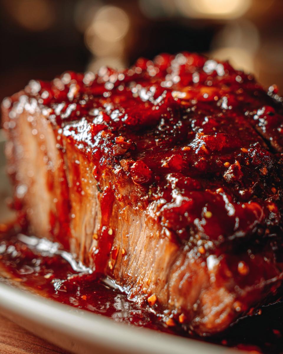 Cranberry Glaze for Meat - detail 1