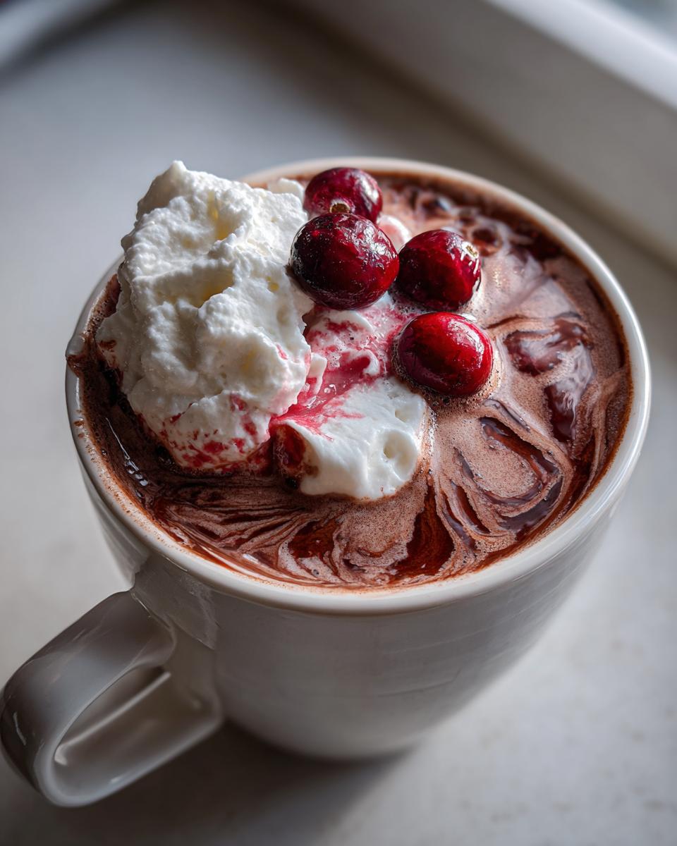 Cranberry Hot Chocolate: 10-Minute Winter Bliss in a Mug 9 Cranberry Hot Chocolate - detail 4