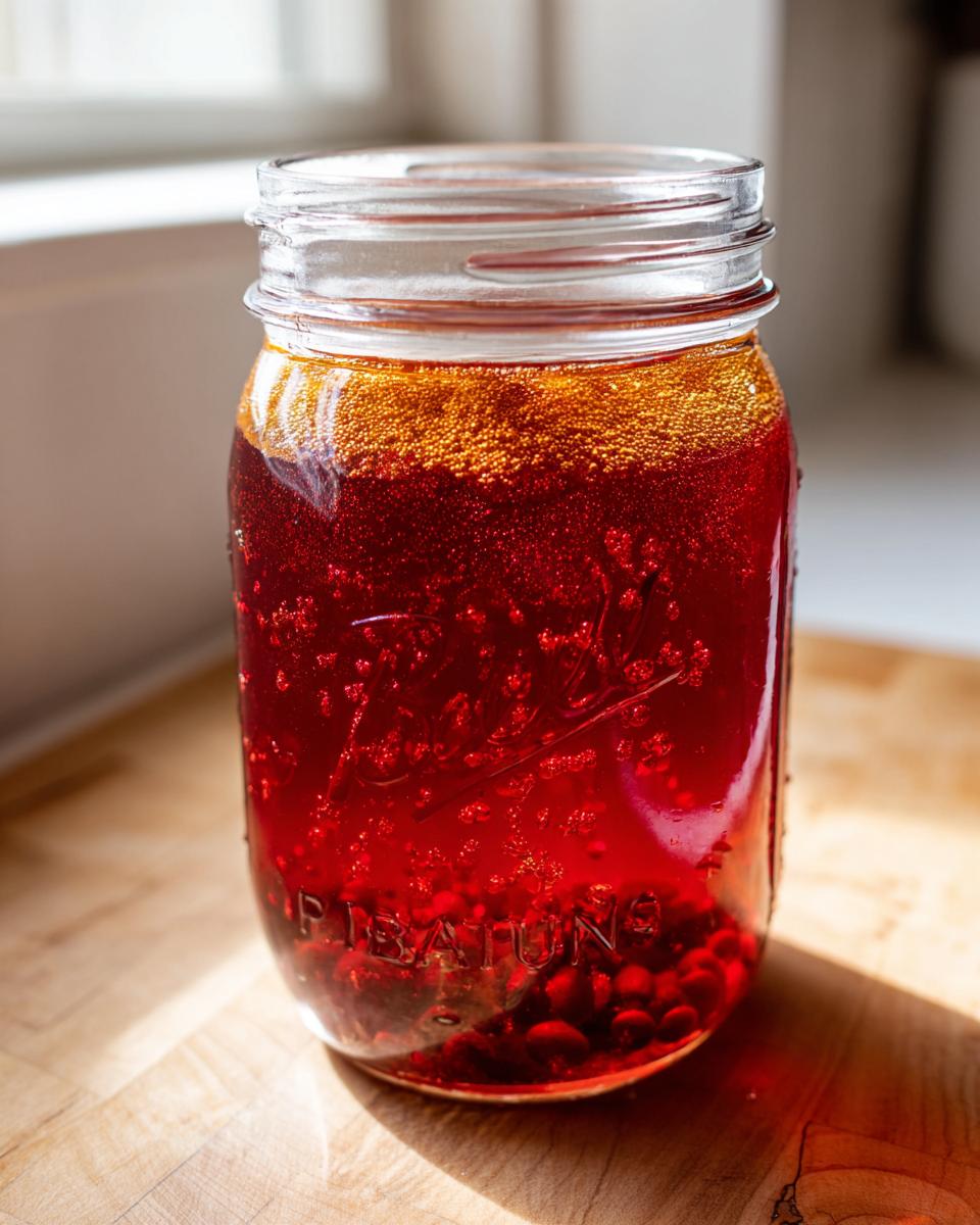 Cranberry Kombucha - detail 1