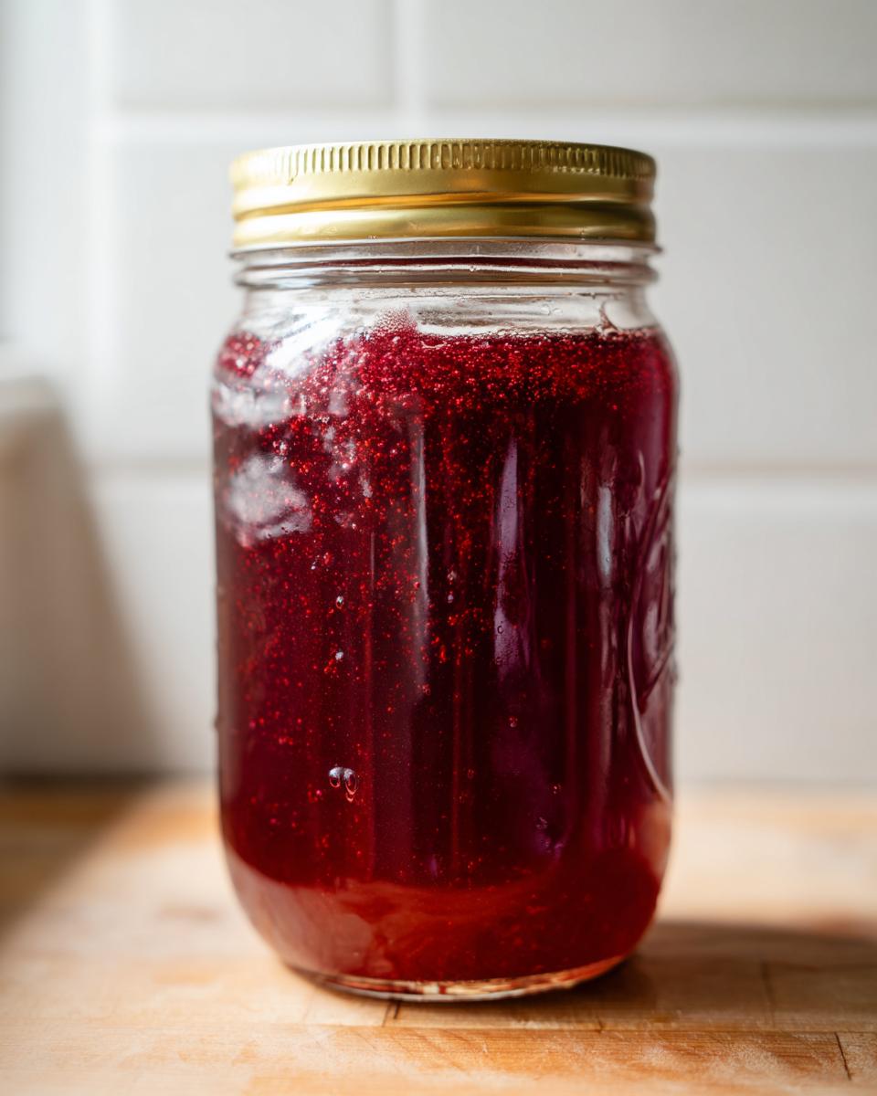 Cranberry Kombucha - detail 2