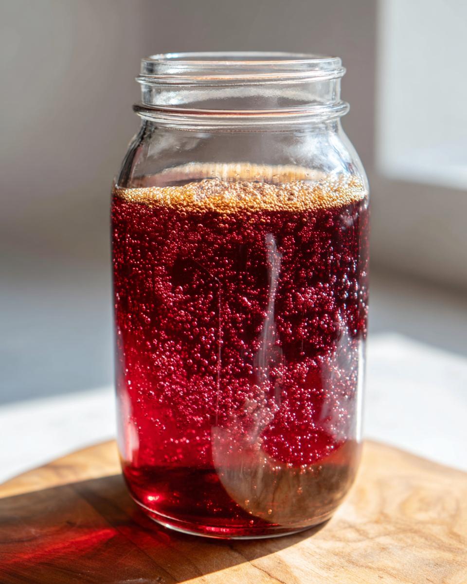 Cranberry Kombucha - detail 3