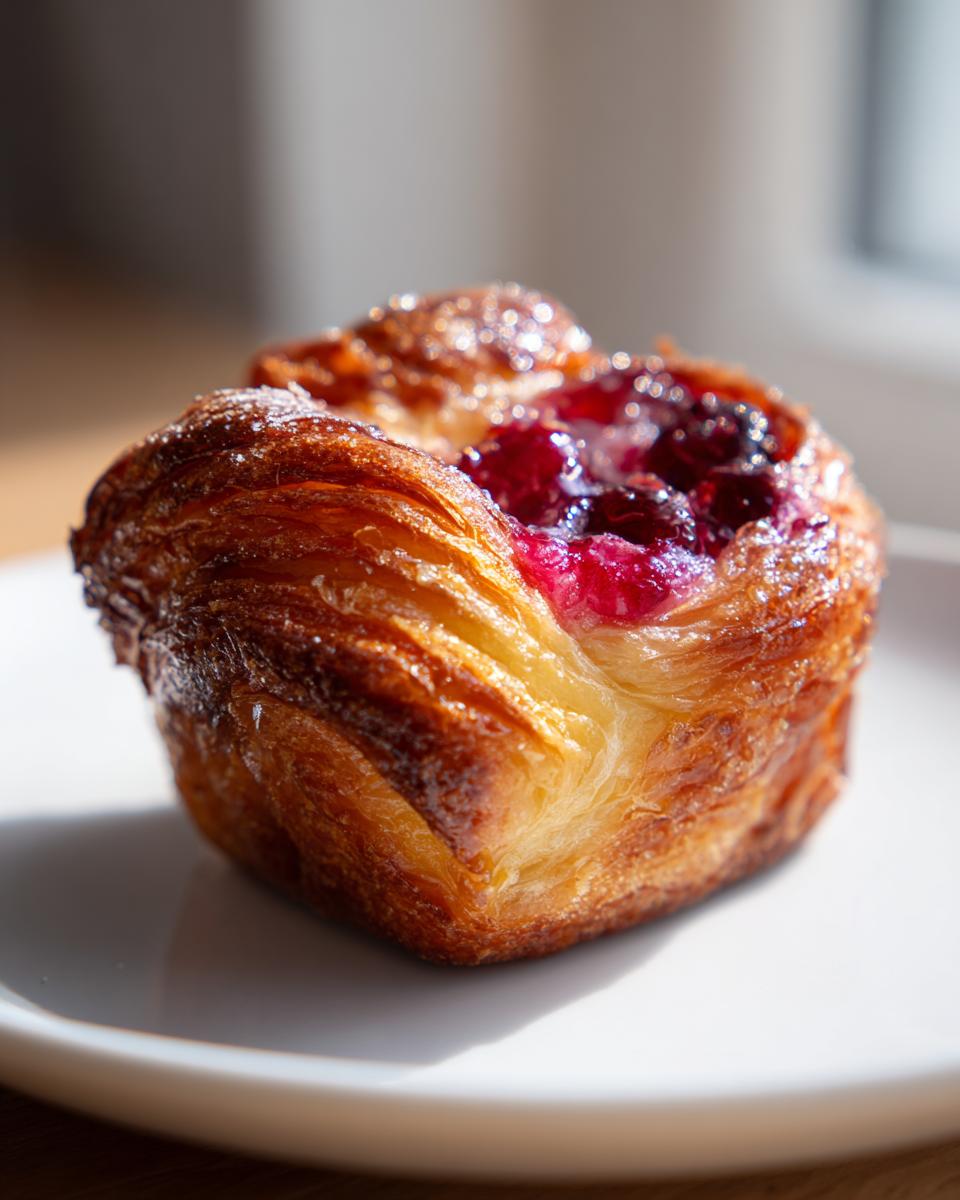 Cranberry Kouign-Amann - detail 1