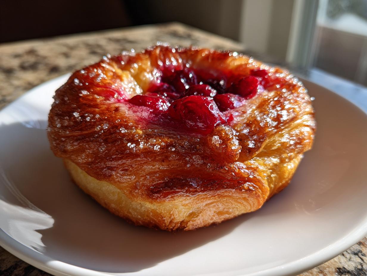 Cranberry Kouign-Amann