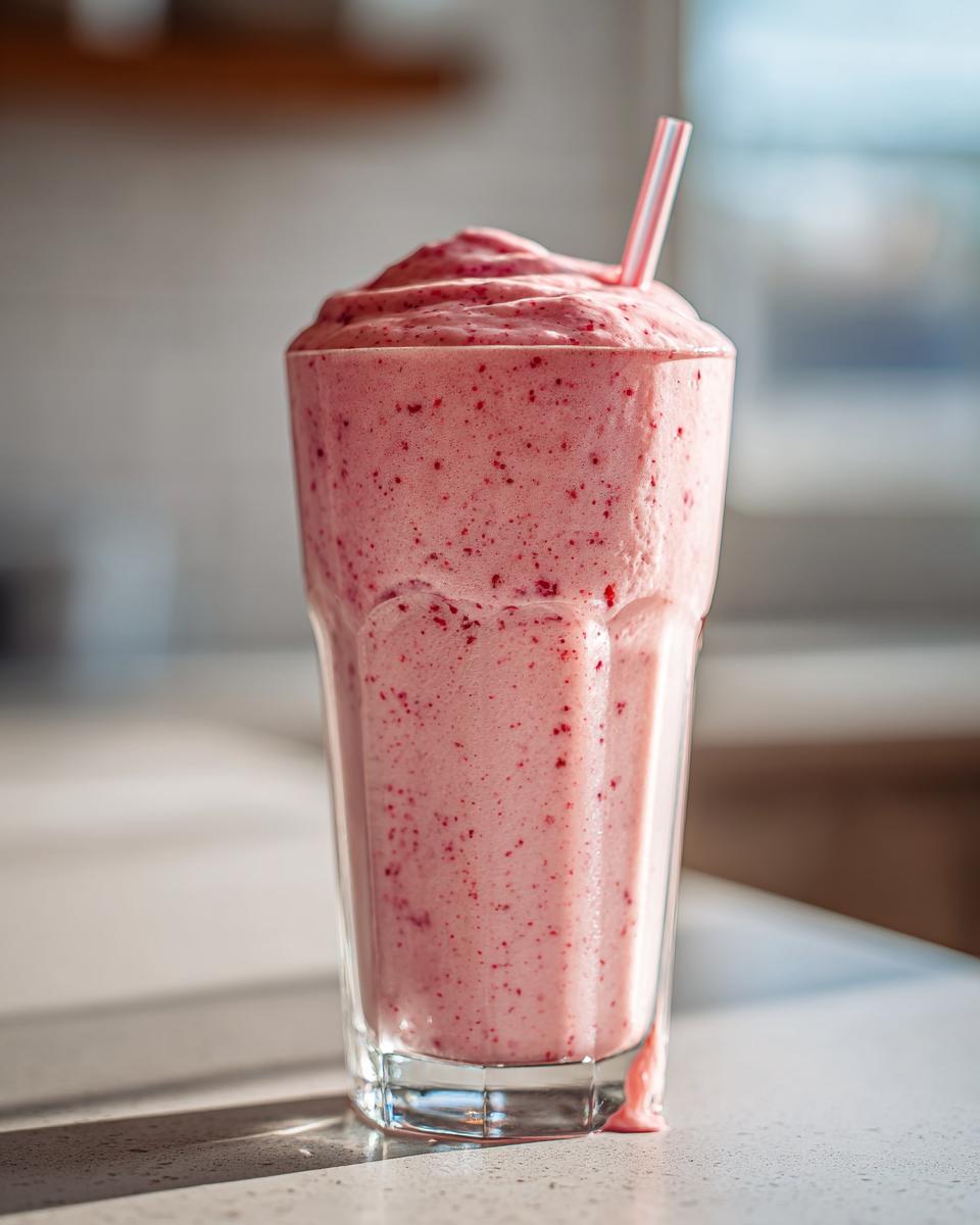 Cranberry Milkshake - detail 2